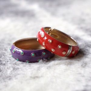 Banana Republic colourful bangles